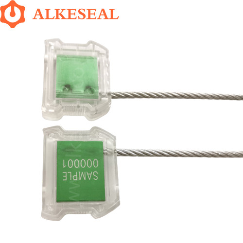 Clear Housing Pull Tight Cable Wire Security Seal AS-CB007